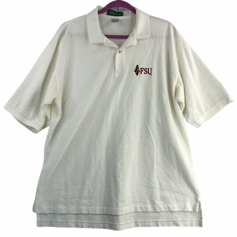 Outer Banks FSU Polo Shirt Mens 2XL Embroidered Florida State Seminoles
